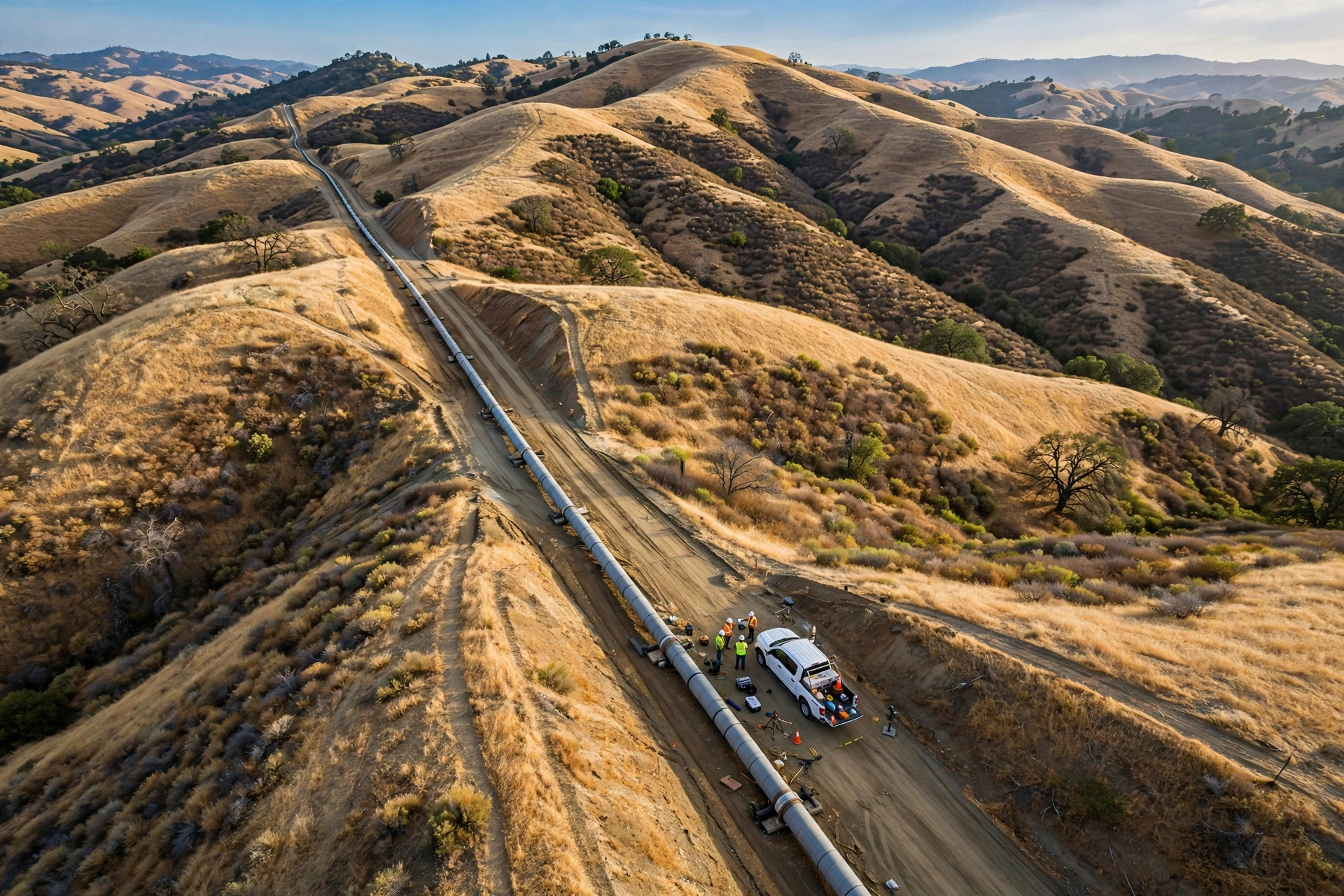 Cross-Country Pipeline Monitoring in Santee, CA — Leak Finder Pros