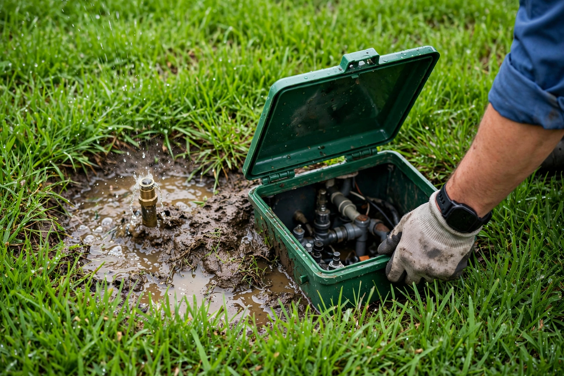 Irrigation & Sprinkler System Leak Detection in Santee, CA — Leak Finder Pros